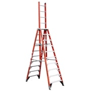 Werner Trestle Extension Ladder,Fbrglss,10ft,IA E7410
