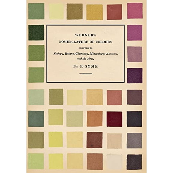 Pre-Owned Werner's Nomenclature of Colours: Adapted to Zoology, Botany, Chemistry, Mineralogy, Anatomy, and (Hardcover) by Patrick Syme, Abraham Gottlob Werner