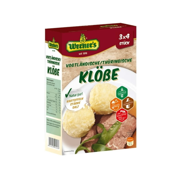 Werner's Raw Potato Dumplings Thuringian Style