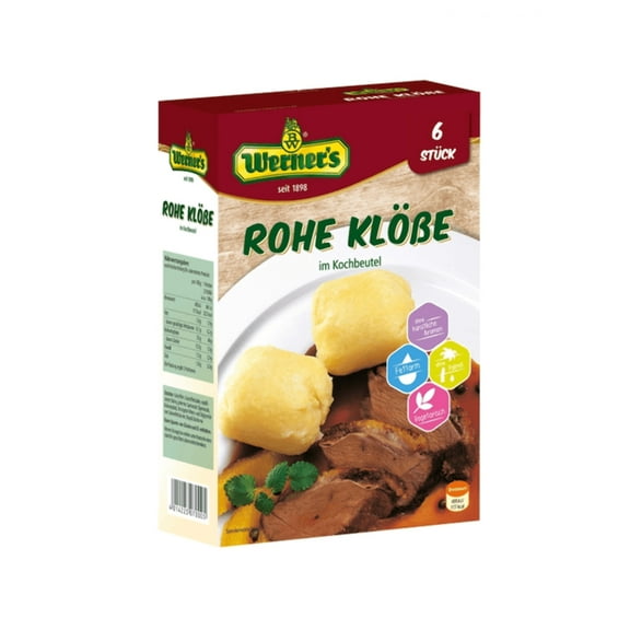 Werner's Raw Potato Dumplings in Bags