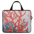 thumbnail image 1 of Werpe Coral Diving Fabric Laptop Carrying Bag Soft Travel Case for Idea Stylish Lightweight Scratch-Resistant Waterproof Anti-Dust Anti-Static with Ergonomic Design and Padded Compartments 17inch, 1 of 5
