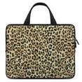 thumbnail image 1 of Werpe Leopard Print Diving Fabric Laptop Handle Bag Computer Protect Case 10inch, 1 of 5