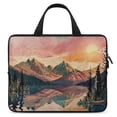thumbnail image 1 of Werpe Sunset Diving Fabric Neoprene Laptop Bag Cover | Scratch-Resistant Tablet Sleeve with Waterproof Exterior | Lightweight and Portable Notebook Case 13inch, 1 of 5