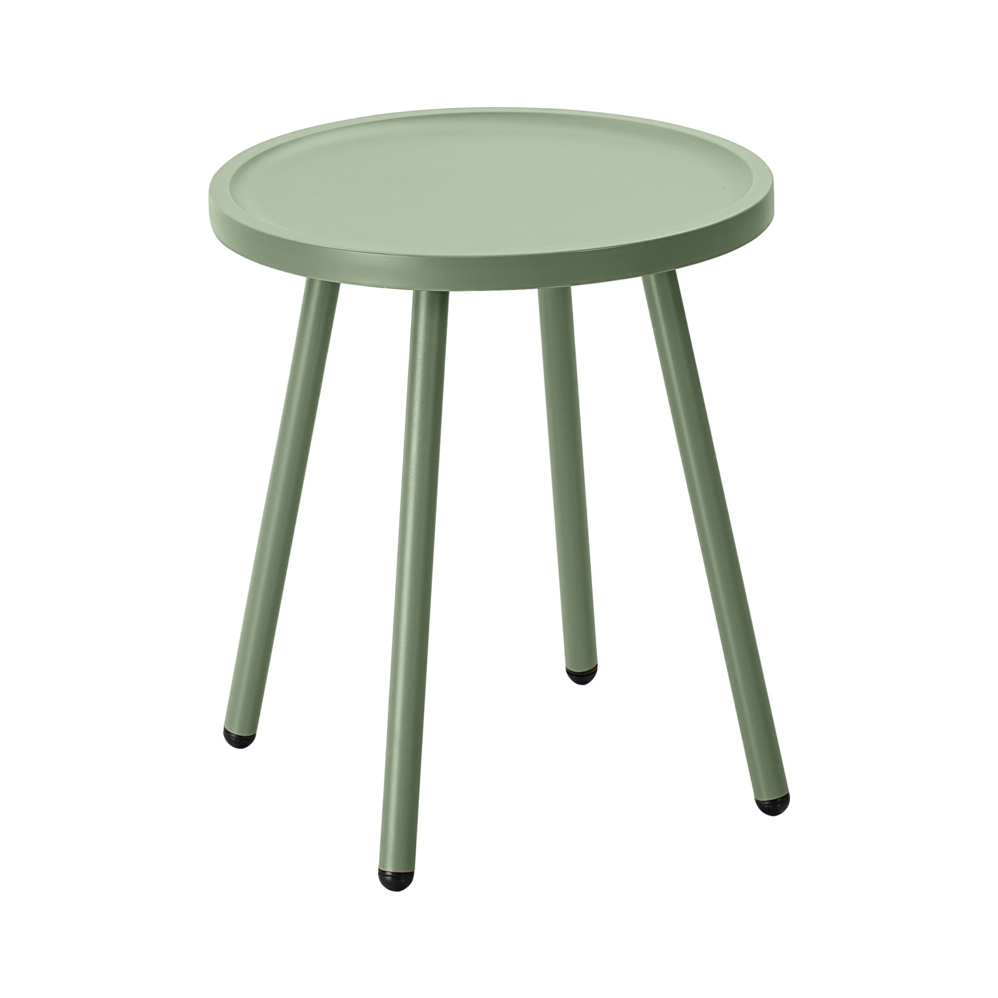 Werph Patio Table Living Room Side Table, Round Accent Table Small Side