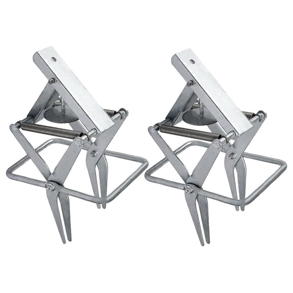 Werqueid (2 Pack Easy Set Mole Traps Easy One-Step, Out-of-Sight, Galvanized Steel Sold by Supply