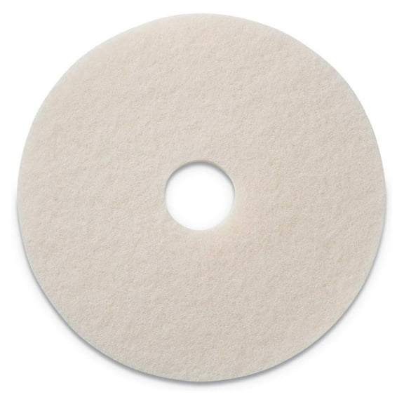 Werqueid 401220 Polishing Pads, 20-Inch Diameter, White, 5/CT
