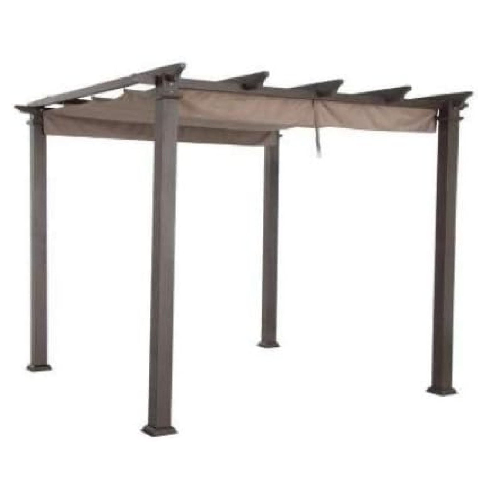 Werqueid Replacement Canopy Top Cover for Home Depot Hampton Bay GFM00467F Pergola Standard 350 Fabric Beige Walmart