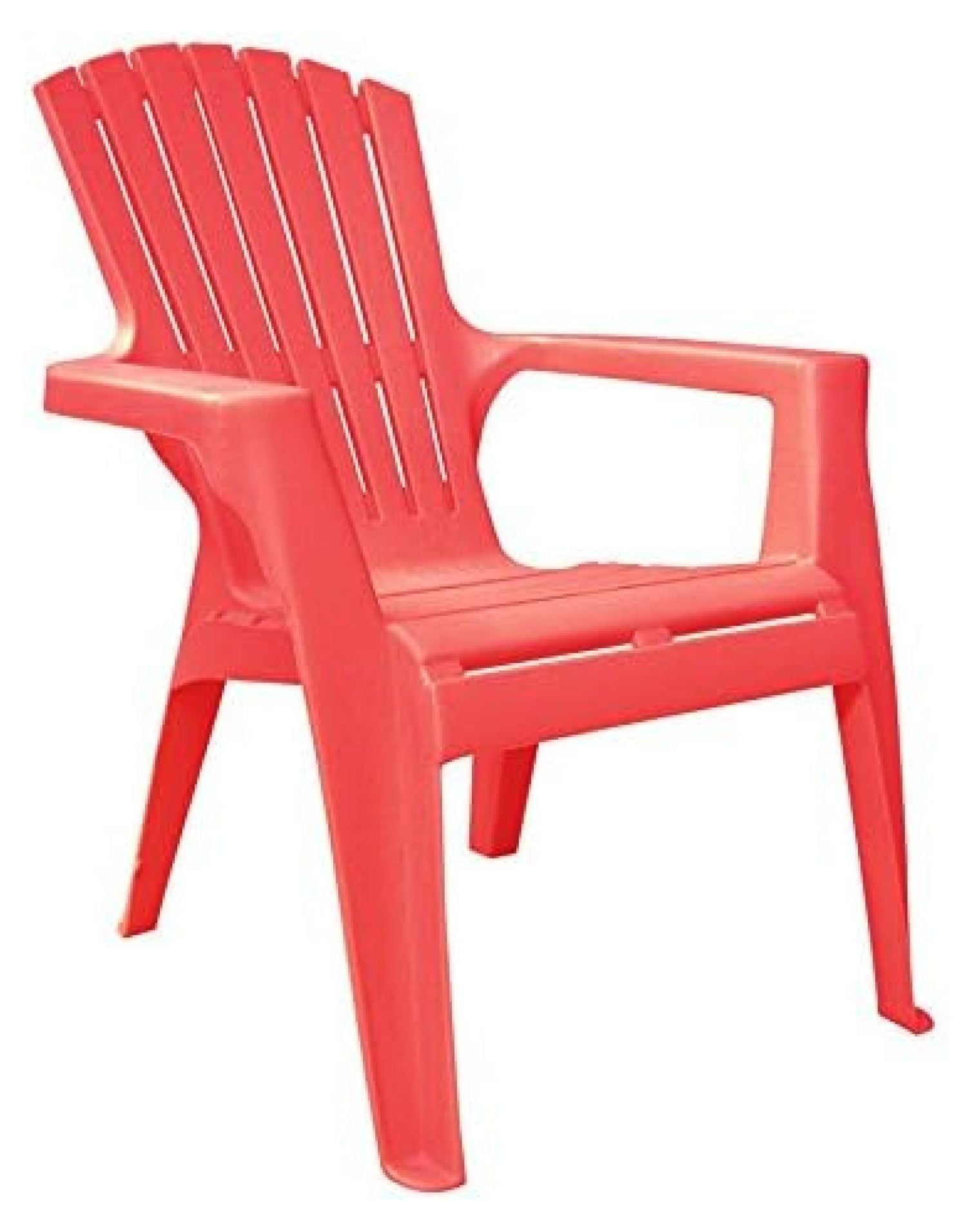 Cherry Red Kids Stackable Adirondack Chair