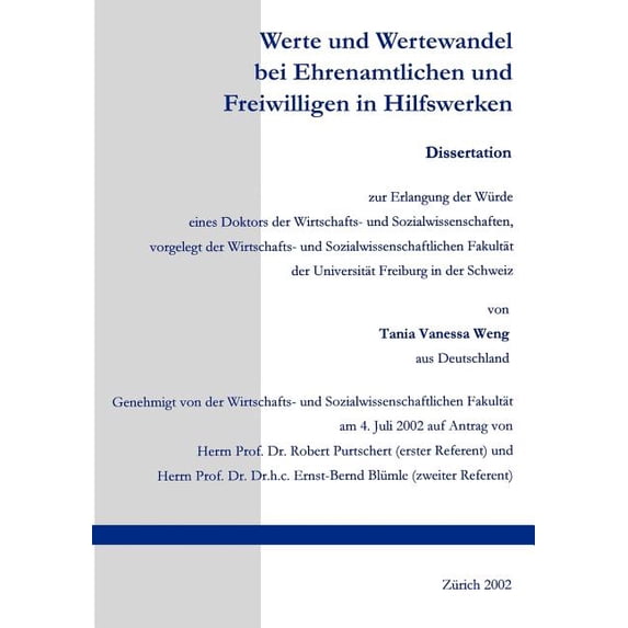 Werte und Wertewandel bei Ehrenamtlichen und Freiwilligen in Hilfswerken, (Paperback)