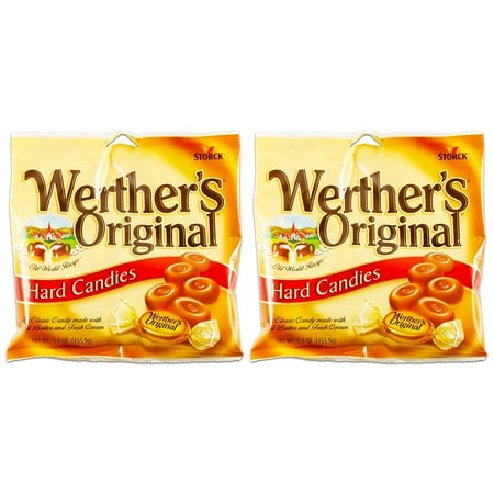 Werther’S Original Hard Candies, 2.65-Oz. Bags (Set Of 2)