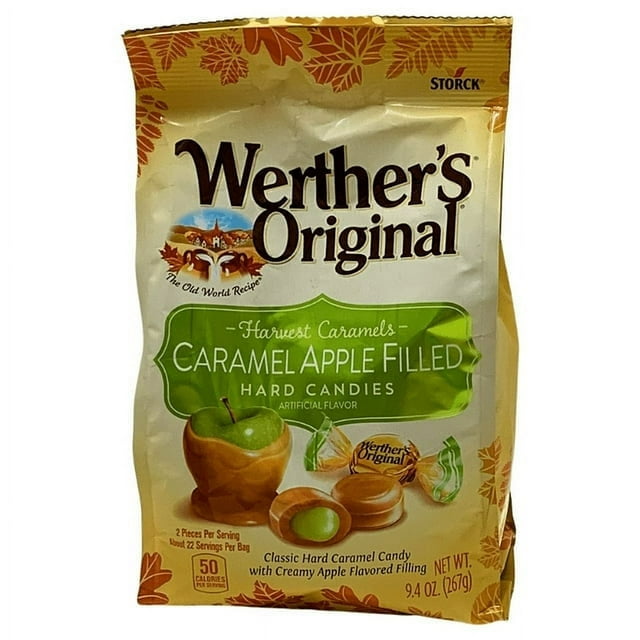Werther's Original Caramel Apple Filled Hard Candies 9.4 oz