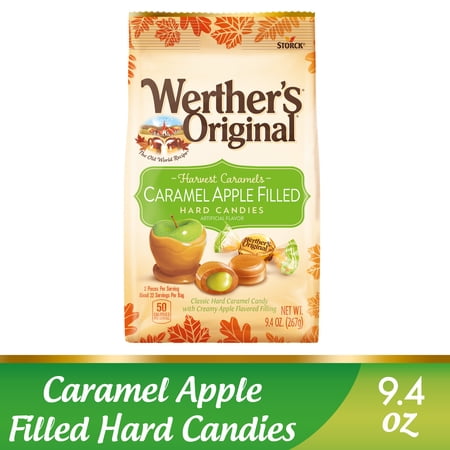 Werther's Original Harvest Caramel Apple Filled Hard Candies 9.4 oz
