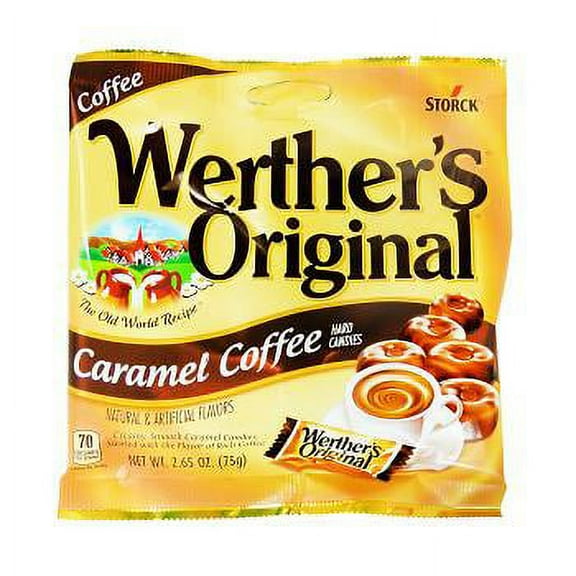 Werther's Original Caramel, Coffee, 2.65-Ounce (Pack of 12)