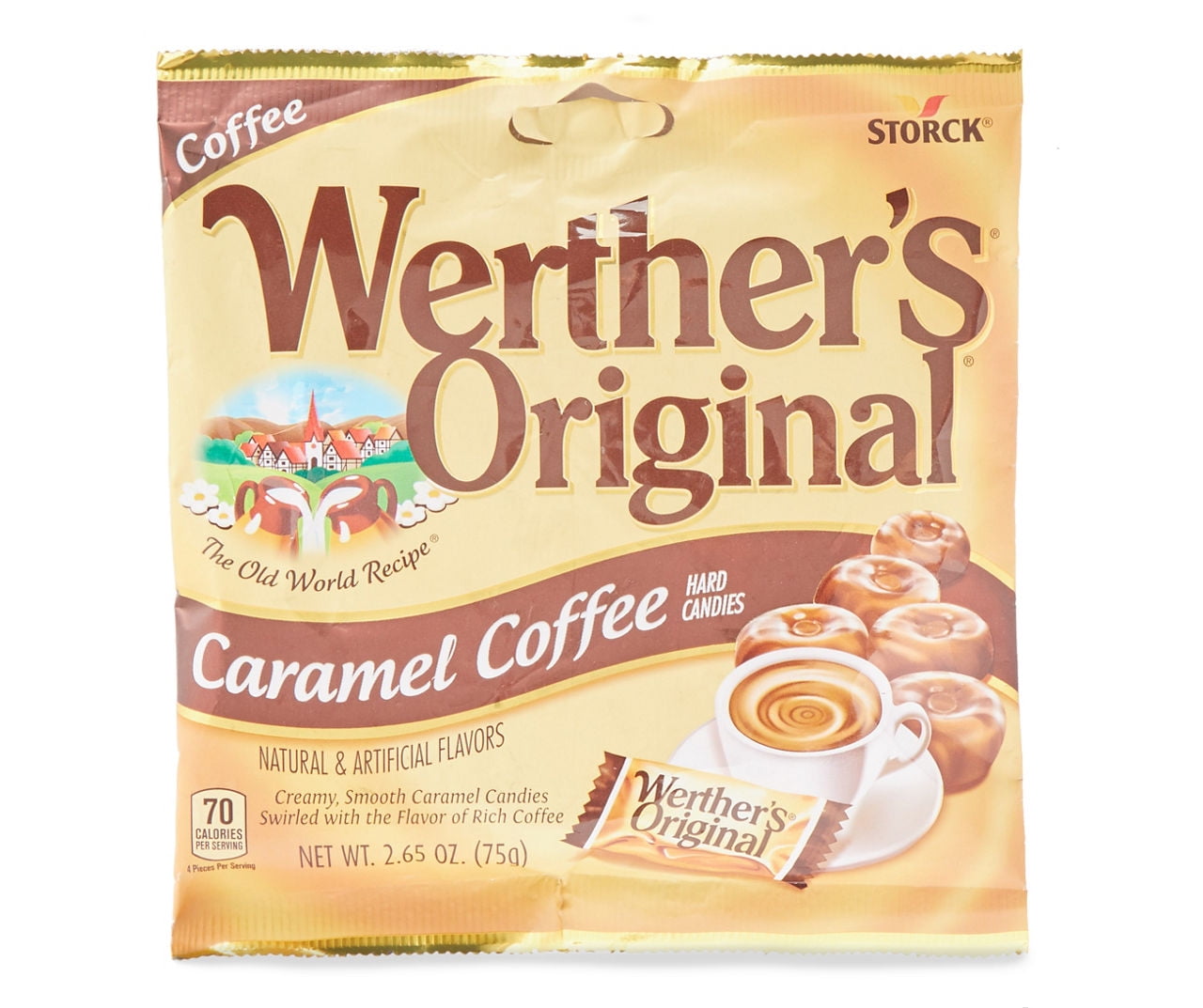 Werther's Original Caramel Coffee Hard Candies, 2.65 Oz.