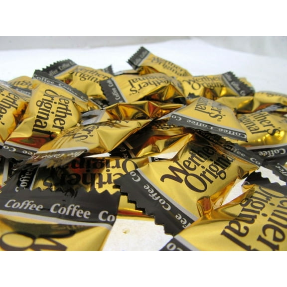 Werther's Original Caramel Coffee Hard Candies 8oz Candy Half Pound Sweets