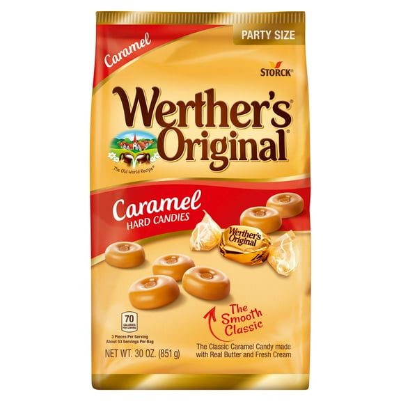 Werther's Original Caramel Hard&nbsp;Candies - 30 oz Packaging May Vary (Pack of 2)