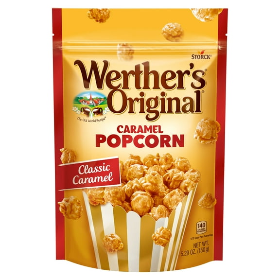 Werther's Original Caramel Popcorn, Classic Caramel, 5.29 oz