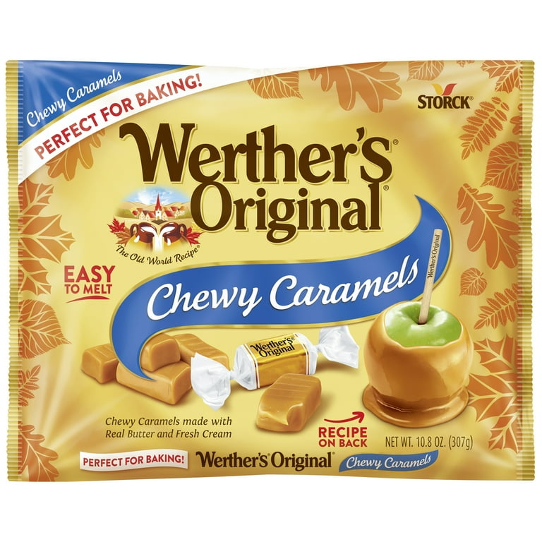 Werther&rsquo;s Original Chewy Caramel Baking Candy, 10.8 oz. Big Bag 