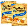 thumbnail image 1 of Werther's Original Chewy Caramels Made with Real Caramel & Fresh Cream, Smooth Melt in your Mouth for Snacks, Halloween trick or Treats Goodie Bag Filler Party Favors 2.40 oz. Pack of 2, 1 of 7