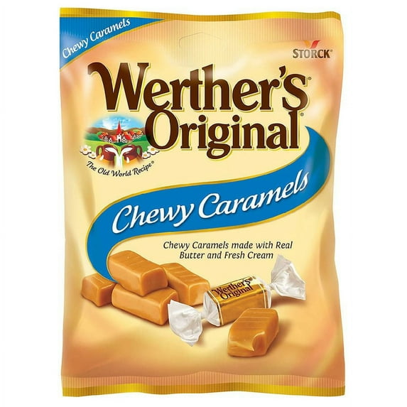 Werther's Original Chewy and Creamy Caramels5.0oz Pack of 2