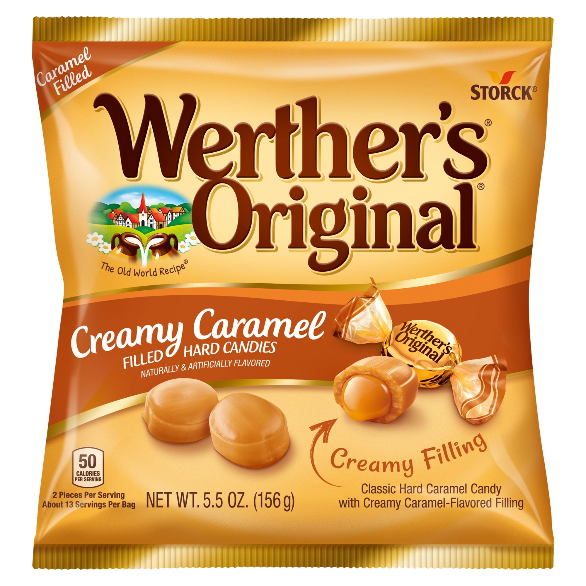 Werther's Original Creamy Caramel Filled Candy, 5.5 oz