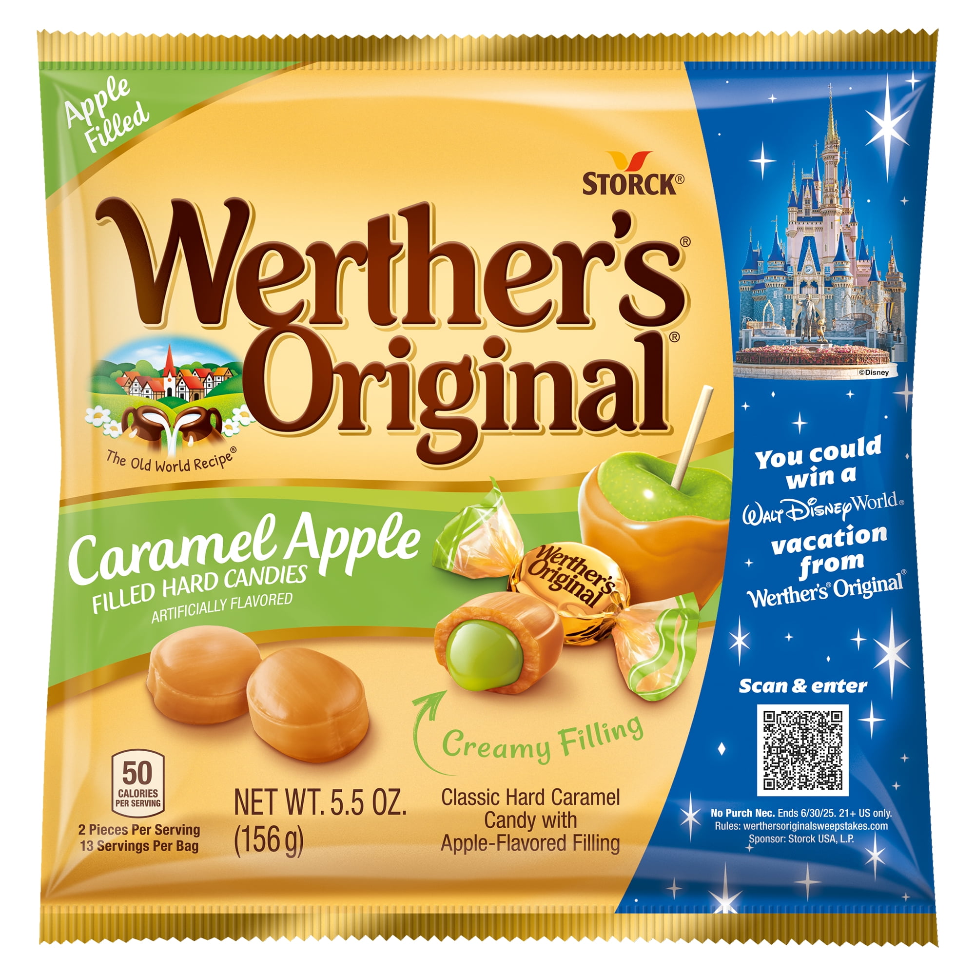 定期入れの Apple Creamy Original Werther's Flavored Caramel Filled Hard スカート