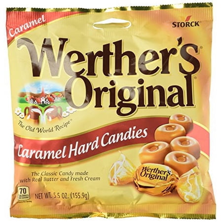 Werther's Original Hard Candies, 5.5 oz bag (Pack of 16)