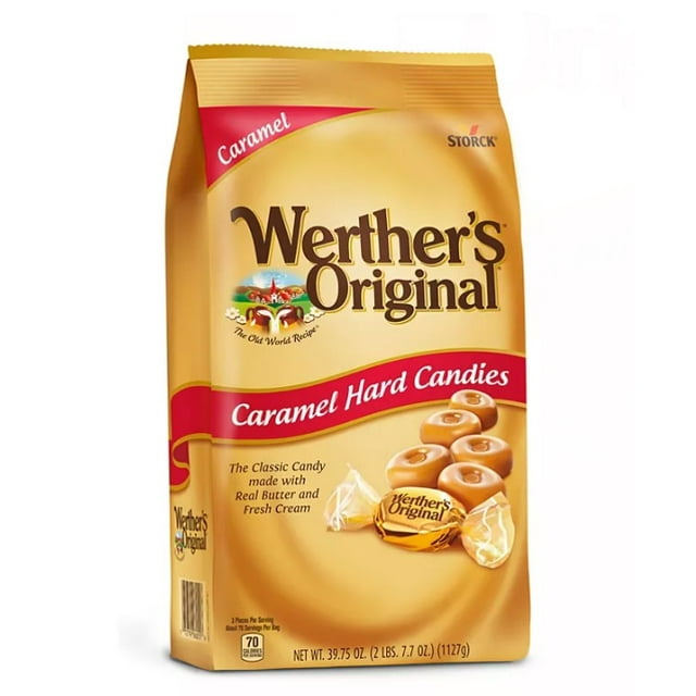 Werther's Original Individually Wrapped Hard Caramel Candy (39.75 oz