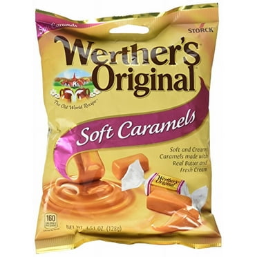 Werther's Original Soft Caramel Candies 4.51 oz. (Pack of 5)