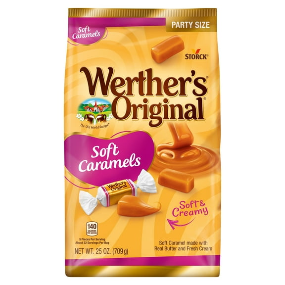 Werther's Original Soft Caramel Candy, 25 oz