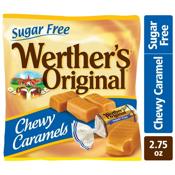 Werther's Original Sugar-Free Chewy Caramels, 2.75 oz