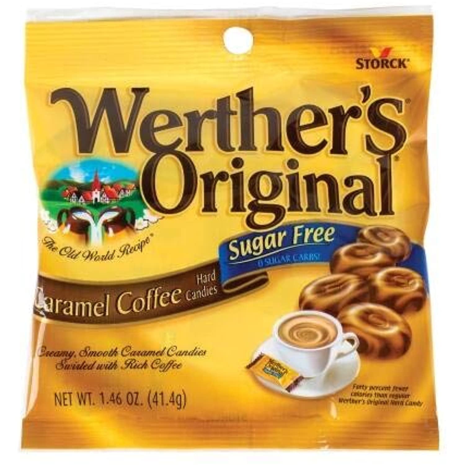 Werthers Original Coffee Caramel Sugar Free Hard Candies