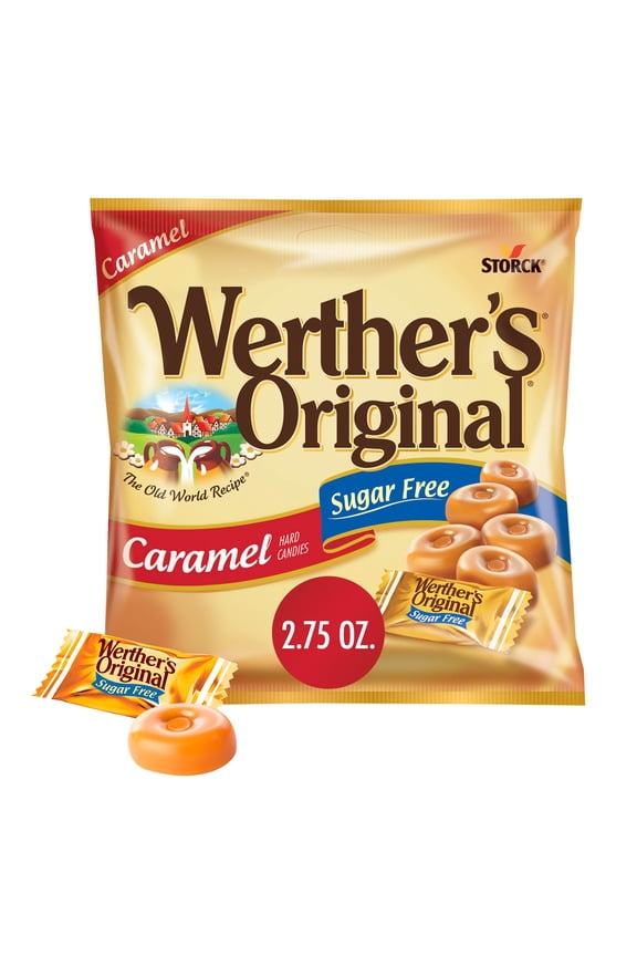 Werthers Original Hard Sugar Free Caramel Candy, 2.75 oz