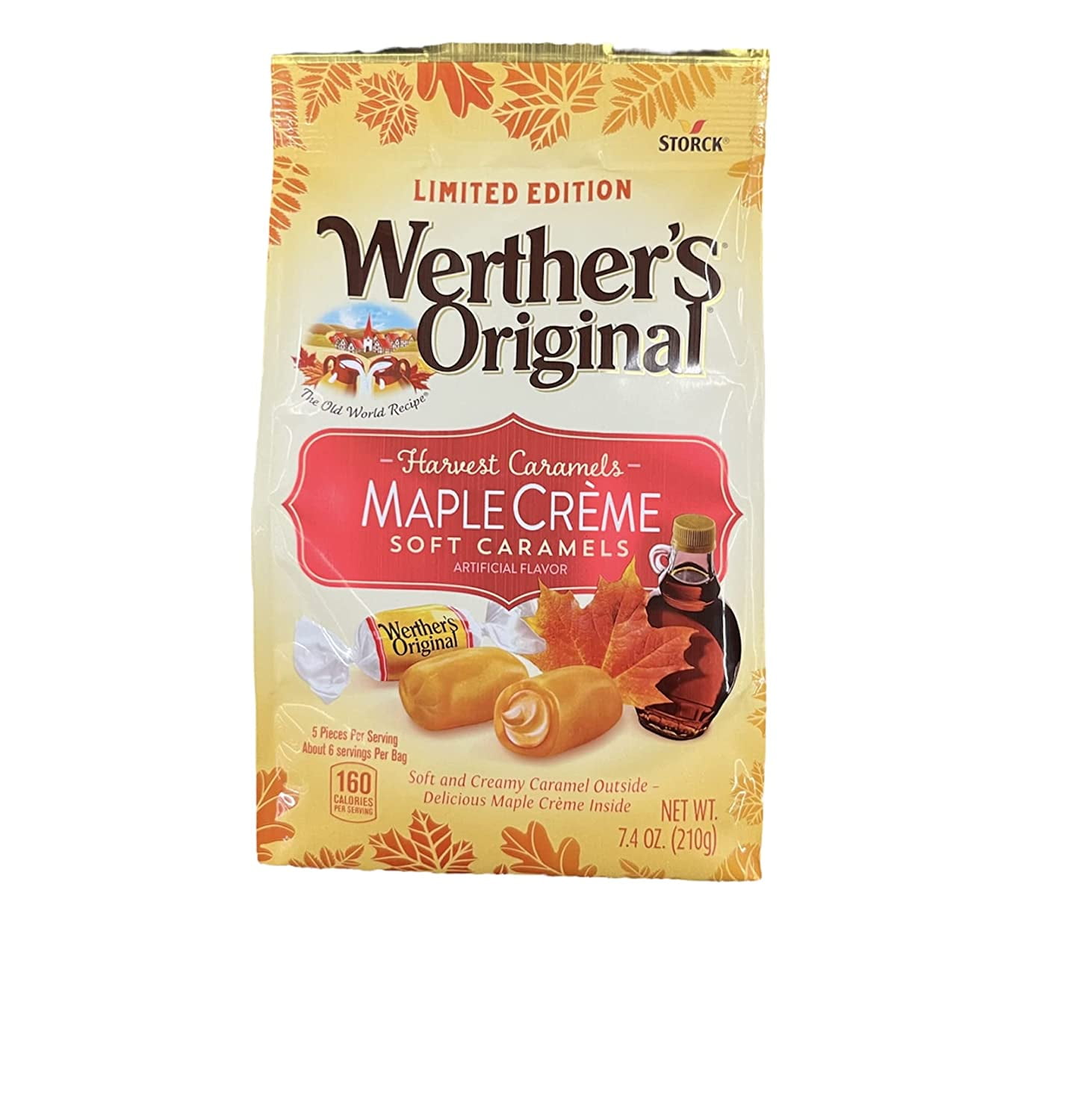 Werthers Original Soft Caramel Chews, Limited Edition Maple Creme