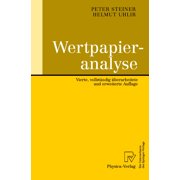 Wertpapieranalyse, Paperback