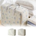 thumbnail image 1 of Werulen 2Pcs Large Household Storage Bag 58x23x39cm, Clothes Packing Organizer, Stretchable Finishing Storage Bag, Portable Clothing Storage, Space Saving Home Organizer, 1 of 9