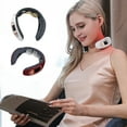 thumbnail image 1 of Werulen 2Pcs Neck Massager With Heat 4 Modes 15 Temperature Levels, Portable Electric Cervical Massage Device, Rechargeable Pain Relief for Shoulder Back, Holiday Gift for Partner Parents Office, 1 of 9