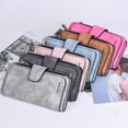 thumbnail image 1 of Werulen 5Pcs Women's Leather Wallet RFID Blocking Bifold, Large Capacity Zipper Coin Purse, Slim Minimalist Card Holder for Women, Travel Organizer with Photo ID Slot, 1 of 9