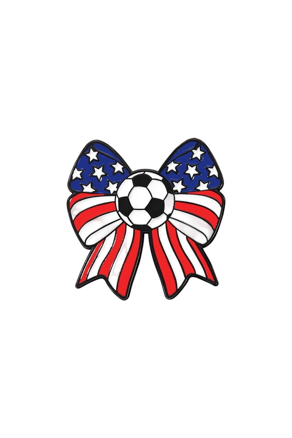 Alloy Football Game Brooch, Sports Match Collectible Badge, Game Day Cheering Pin, Fan Souvenir Jewelry, Party Favor Decoration Gift