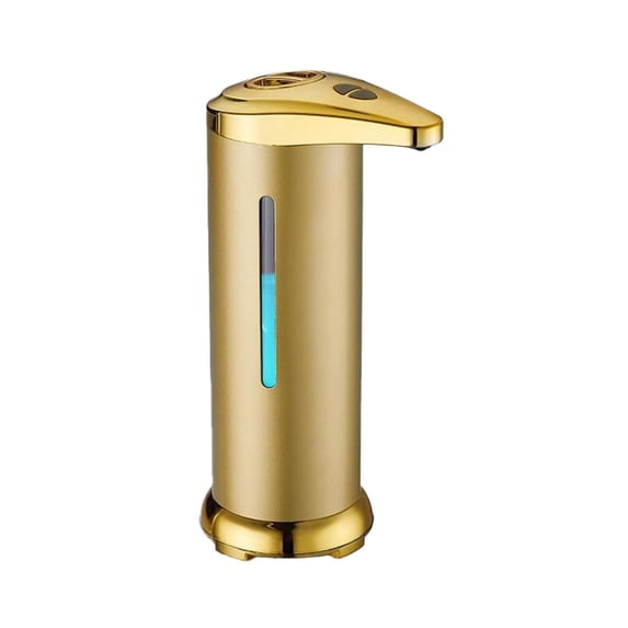 Werulen Automatic Soap Dispenser Touchless Hand Soap Dispenser Battery Operated, Stainless Steel Sensor Soap Dispenser For Kitchen Bathroom Sink, Hygienic No-Touch Liquid Soap Dispenser For Home
