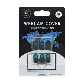 Werulen Camera Privacy Cover, Metal Webcam Blocker for Laptop Computer Phone, Anti-Spy Lens Protector, Adhesive Security Cover for Online Meeting Video Call Privacy Protection