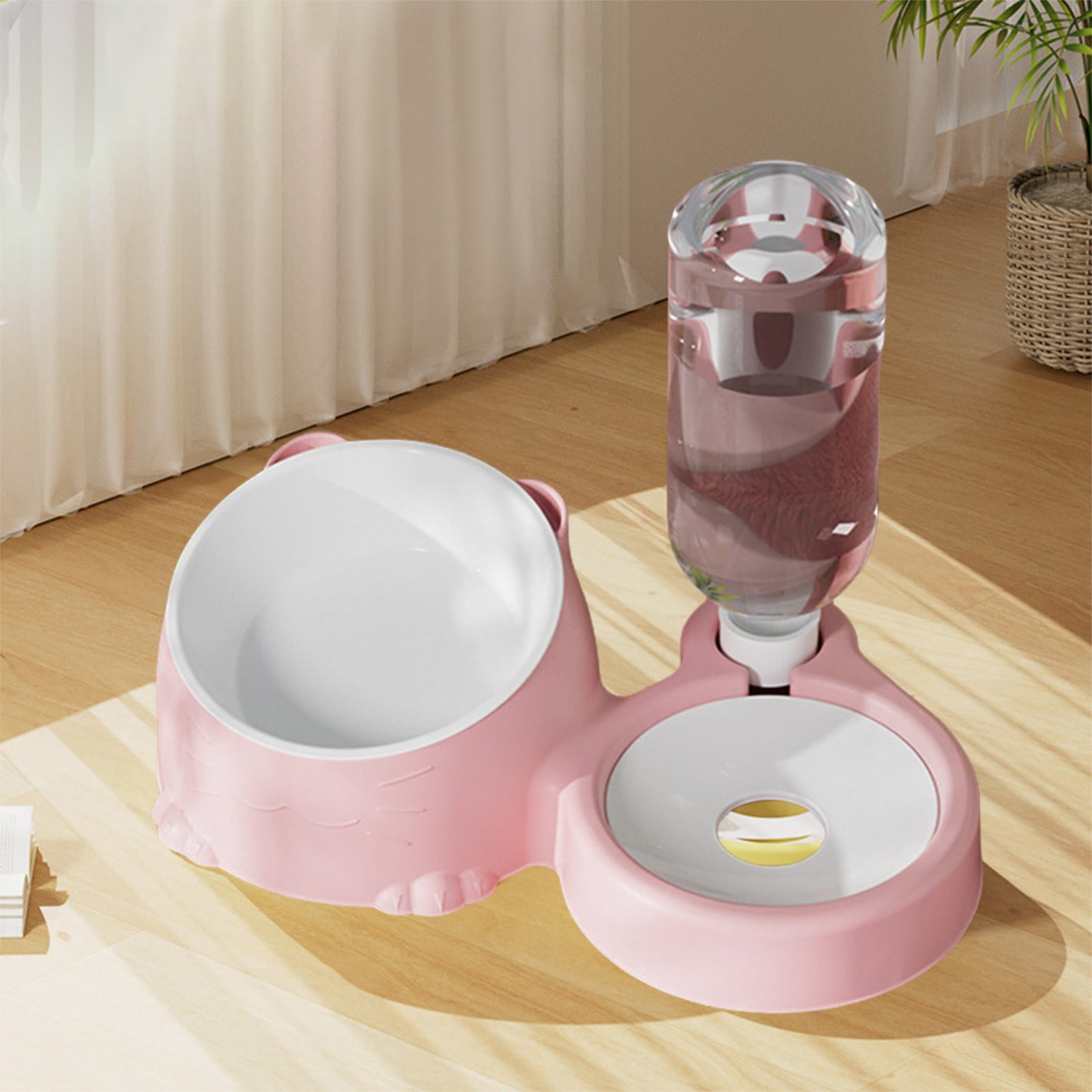 battery operated cat water fountains pet water fountain infrared sensored Cordless Rechargeable Pet Water Fountain with Motion Sensor