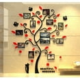thumbnail image 1 of Werulen Family Photo Frame Tree Wall Decal, 3D Acrylic Crystal DIY Photo Display, Home Decor Wall Sticker for Living Room Bedroom, Family Tree Mural Art Room Decor, 1 of 2