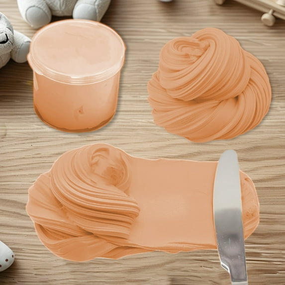 Werulen Furry Cloud Butter Slime ClayToy70ml Non-Settling Sensory Play Kit, DIY Stretchy Noodles Slime for Creative Crafts, Stress Relief Activity, Mindful Relaxation Gift