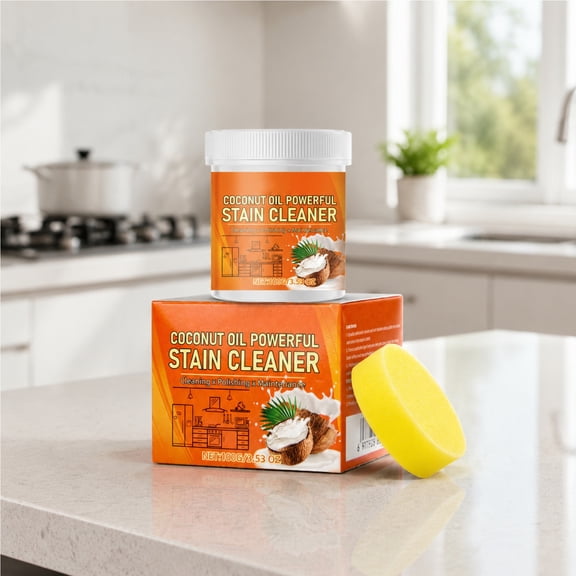 Werulen Multi Purpose Kitchen Cleaning Paste, Ceramic Tile Deep Stain Remover, Bathroom Polishing Descaling Agent, Heavy Grease Kitchen Cleaner, Household Surface Care