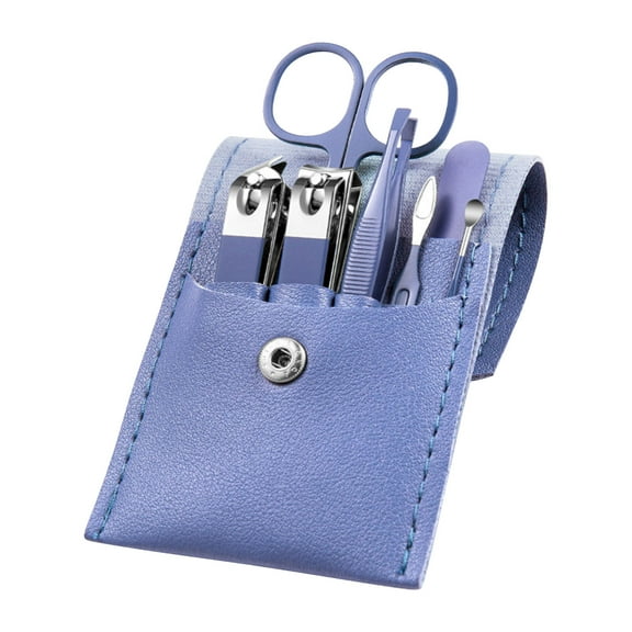 Werulen Nail Clipper Set 7-Piece Manicure Kit Stainless Steel Nail Clippers Toenail Clippers Complete Grooming Tools for Personal Care Home Salon Professional Use
