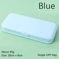 thumbnail image 1 of Werulen Pencil Box Storage Organizer, Multi-Purpose Ruler Study Supplies for Study, Plastic Pencil Case forKidsAdults, Office Desk Organizer for Pens Markers, Classroom Teacher Supplies, 1 of 3