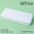 thumbnail image 1 of Werulen Pencil Box Storage Organizer, Multi-Purpose Ruler Study Supplies for Study, Plastic Pencil Case forKidsAdults, Office Desk Organizer for Pens Markers, Classroom Teacher Supplies, 1 of 3