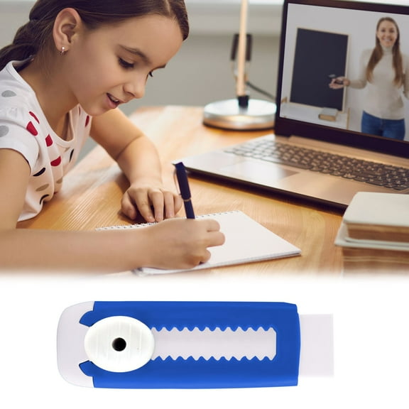 Werulen Push Eraser ForKids, Roller Eraser For Study Study, Traceless Eraser Reduces Paper Scraps, Erasing Tool For Homework And Classroom Supplies