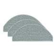 thumbnail image 1 of Werulen Robot Vacuum Mop Pads, Washable Reusable Microfiber Replacement Pads, Compatible with Roomba Braava Jet M6, Easy to Clean Floor Mopping Cloths, 5-Pack, 1 of 1